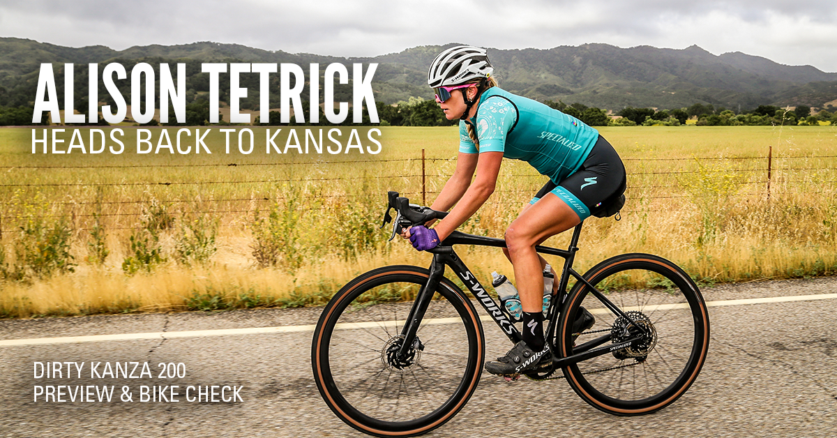 ALISON TETRICK HEADS BACK TO KANSAS: DK 200 PREVIEW & BIKE CHECK