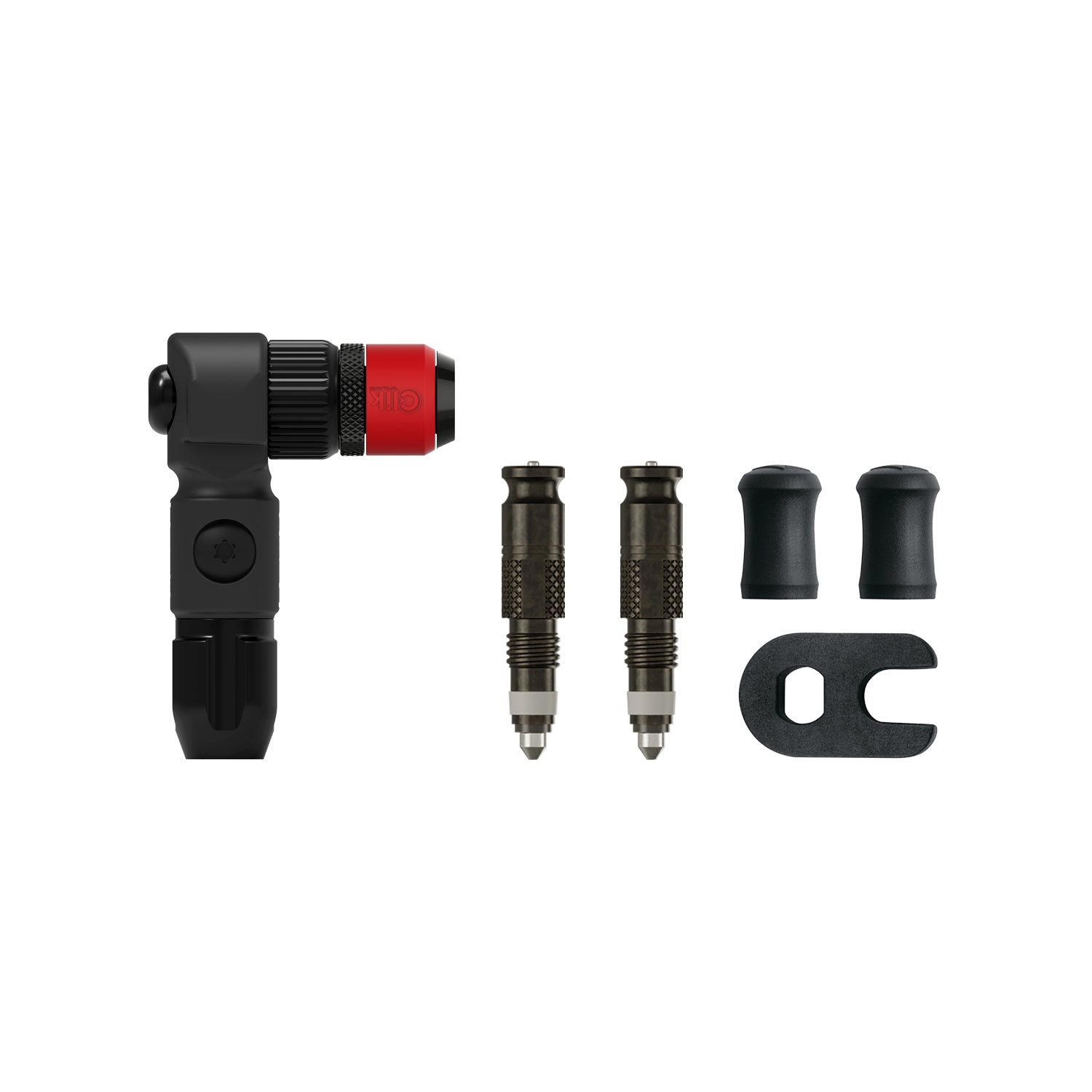 Lezyne ABS PRO CLIK Chuck with Clik Valve Cores – premium floor pump solution for fast, secure bike tire inflation.