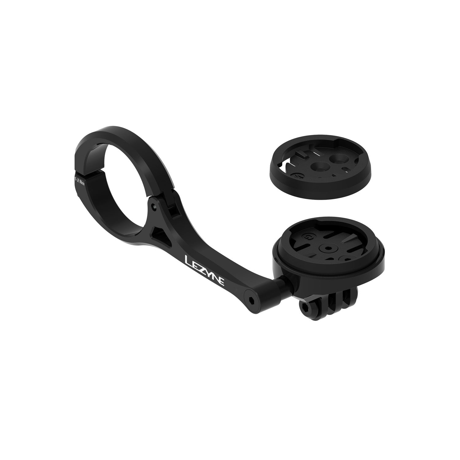 LEZYNE GARMIN/WAHOO GPS FORWARD MOUNT WITH GoPro LED ACCESSORIES