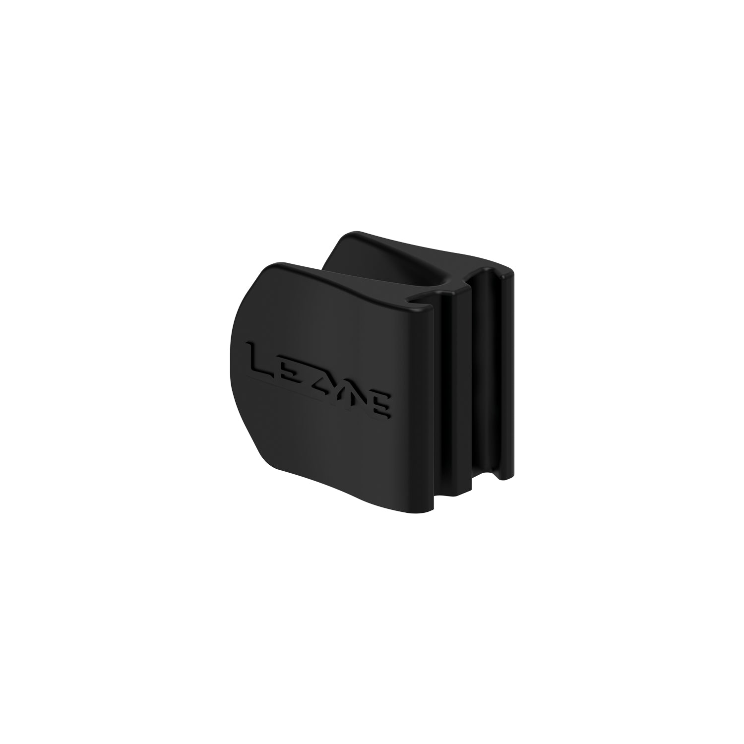Aero seatpost adapter included in the Lezyne Seatpost Adapter Kit for mounting Strip Drive and Radar Drive LED bike lights.