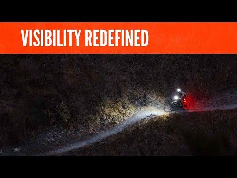 Lezyne Visibility Redefined brand video showcasing premium LED bike lights, including the MACRO DRIVE 1400+ for unmatched safety and visibility.