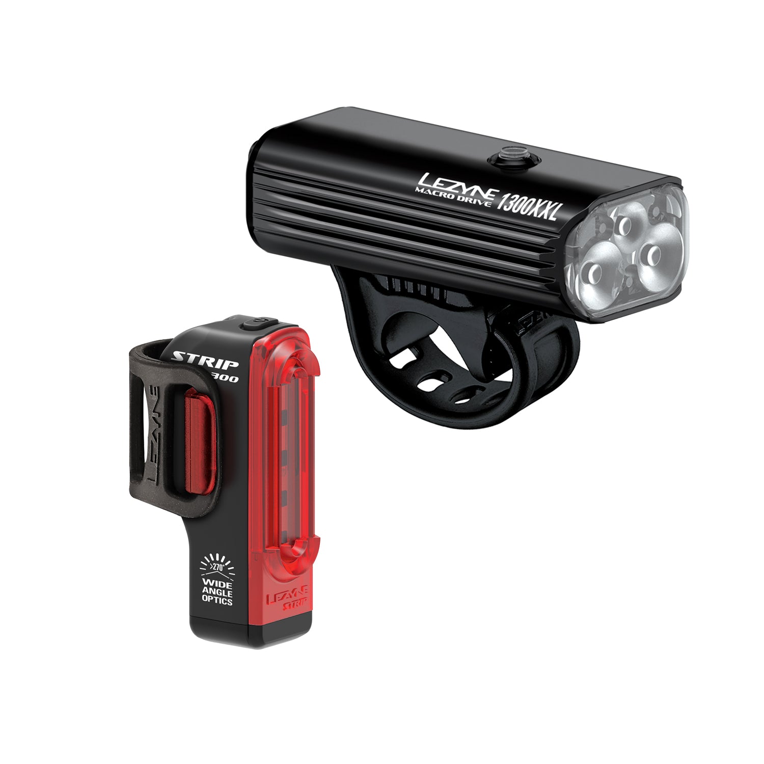 Lezyne MacroDrive1300XXL & StripDrivePro-