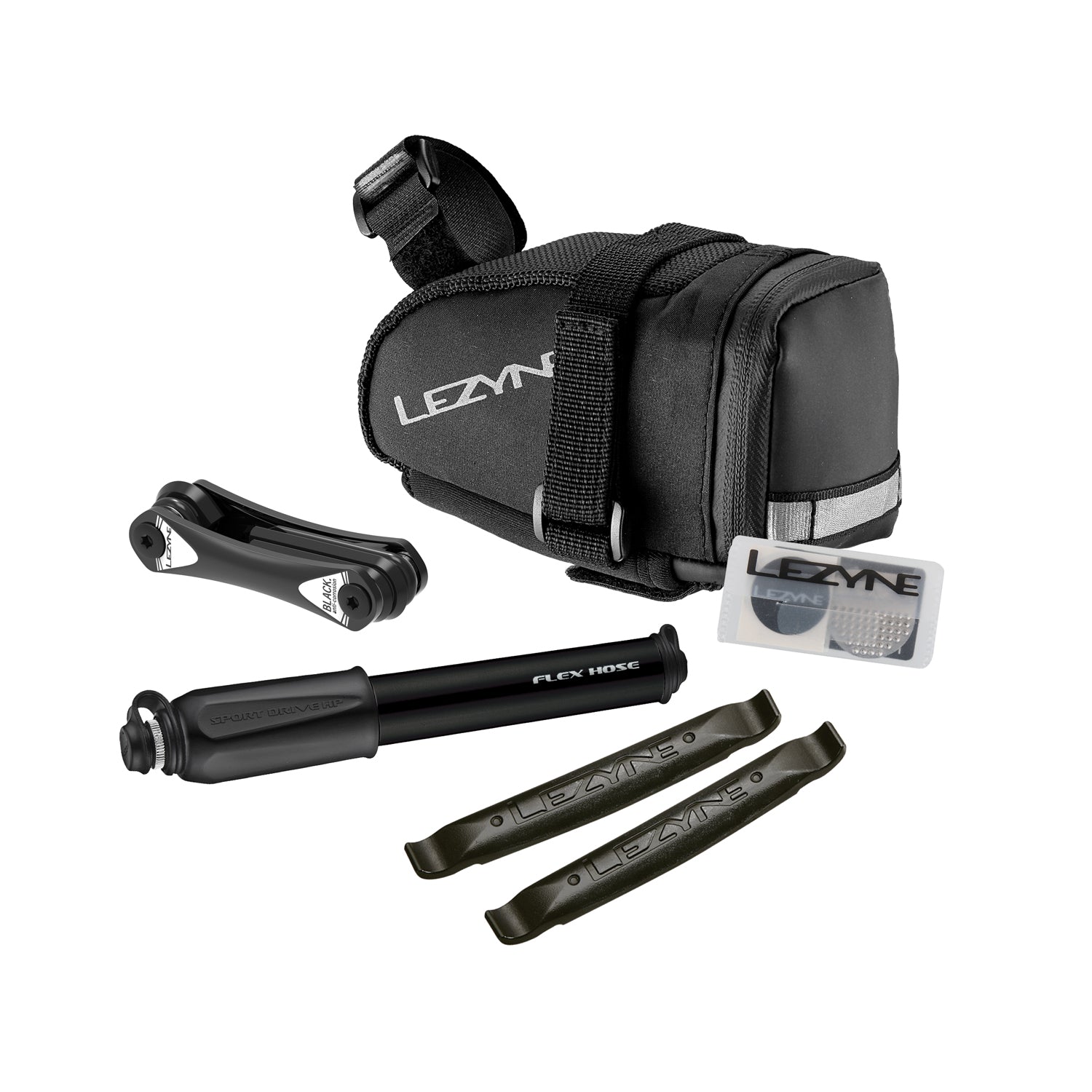 Cycling saddle bag online kit