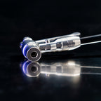Close-up studio shot of the Lezyne Presta Pro Chuck with CNC-machined aluminum construction