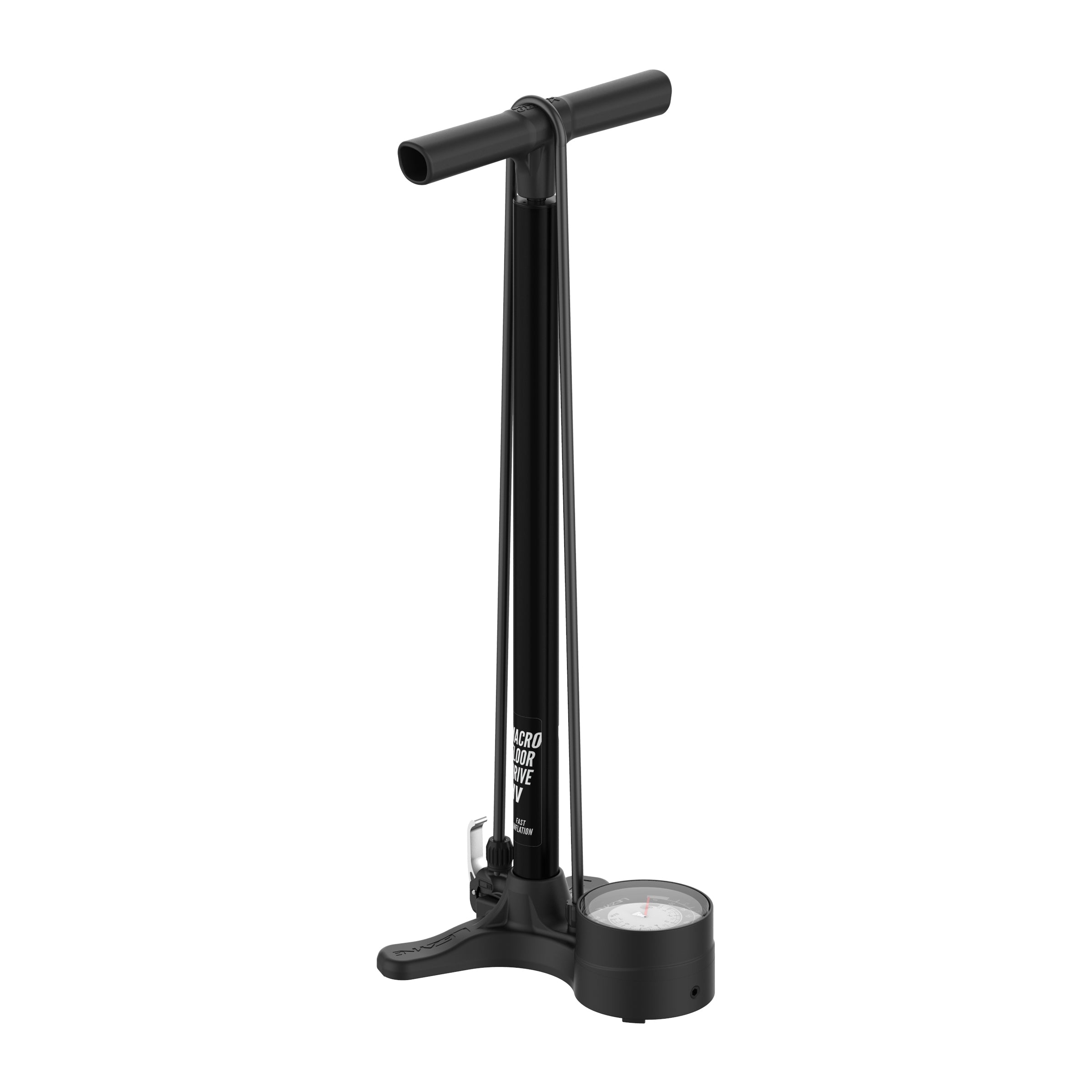 Bicycle Pump With Pressure Gauge Lezyne NC Floor Drive High