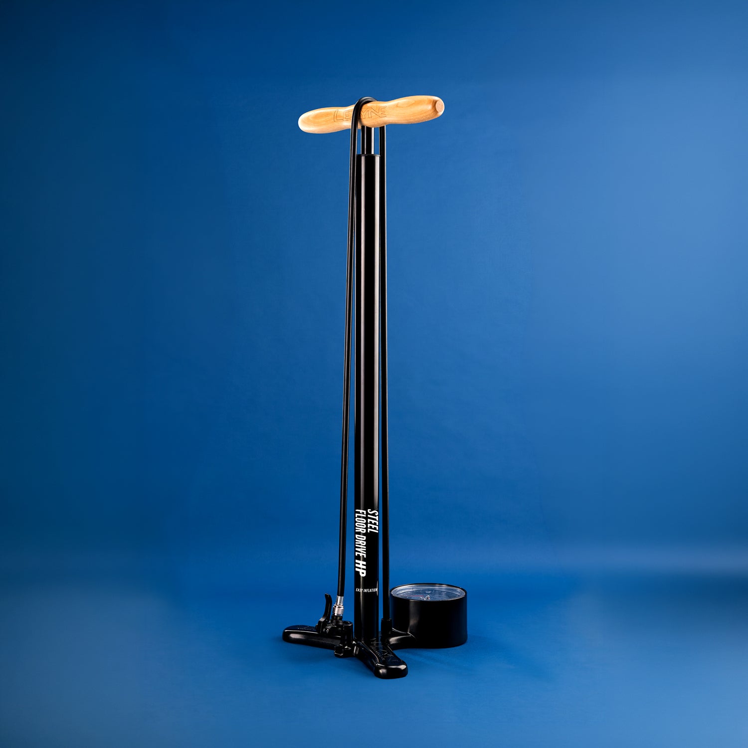 LEZYNE STEEL FLOOR DRIVE 3.5 - MULTI CHUCK | BIKE FLOOR PUMP