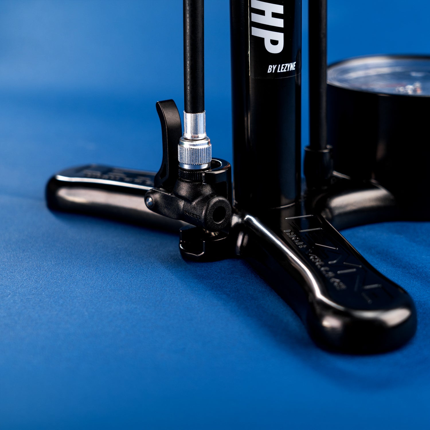LEZYNE STEEL FLOOR DRIVE 3.5 - MULTI CHUCK | BIKE FLOOR PUMP