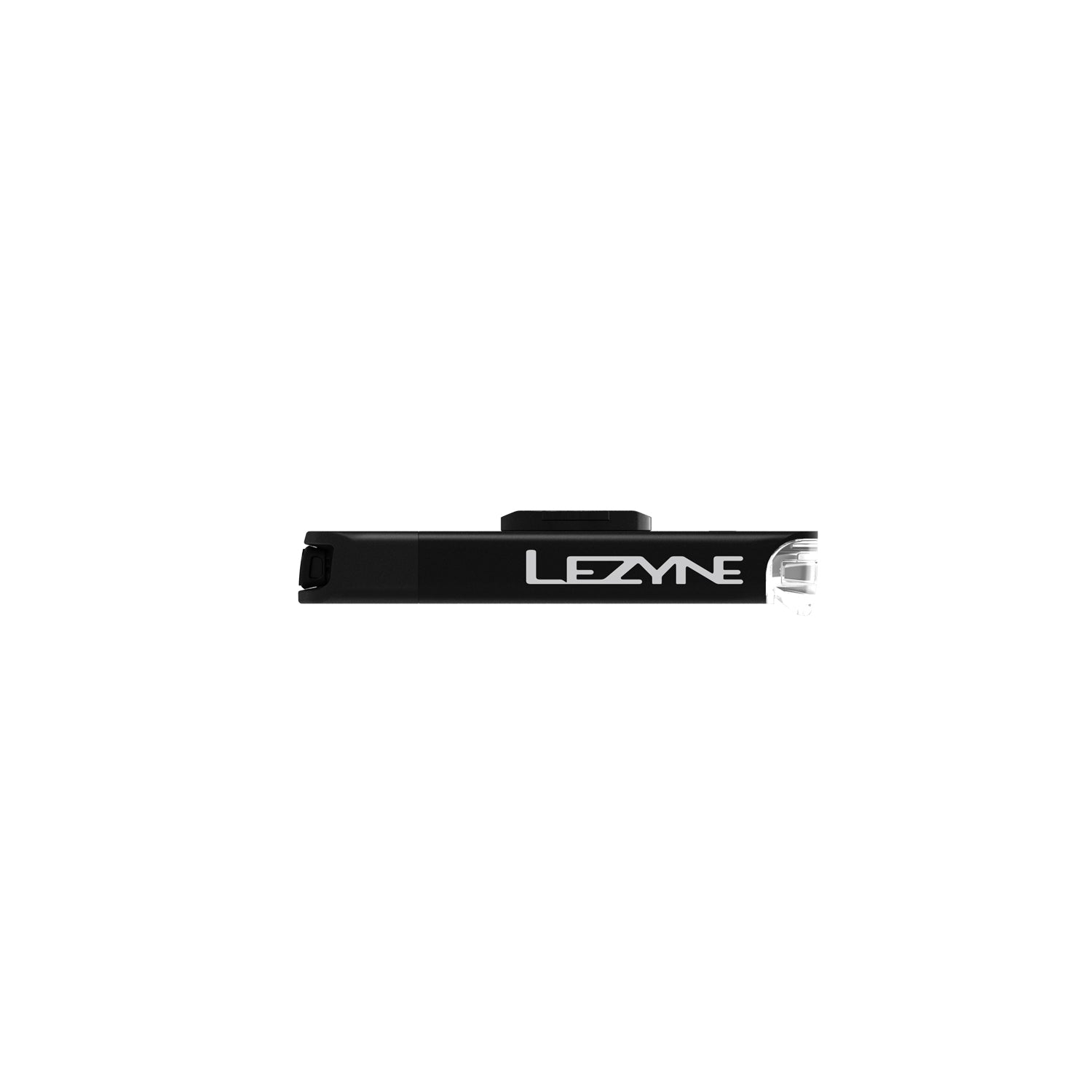 Side view of the Road Drive 500 with ultra-slim aluminum body and Lezyne logo.
