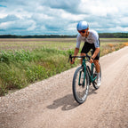 Road Drive 500 mounted on a road bike for high-performance visibility while riding.