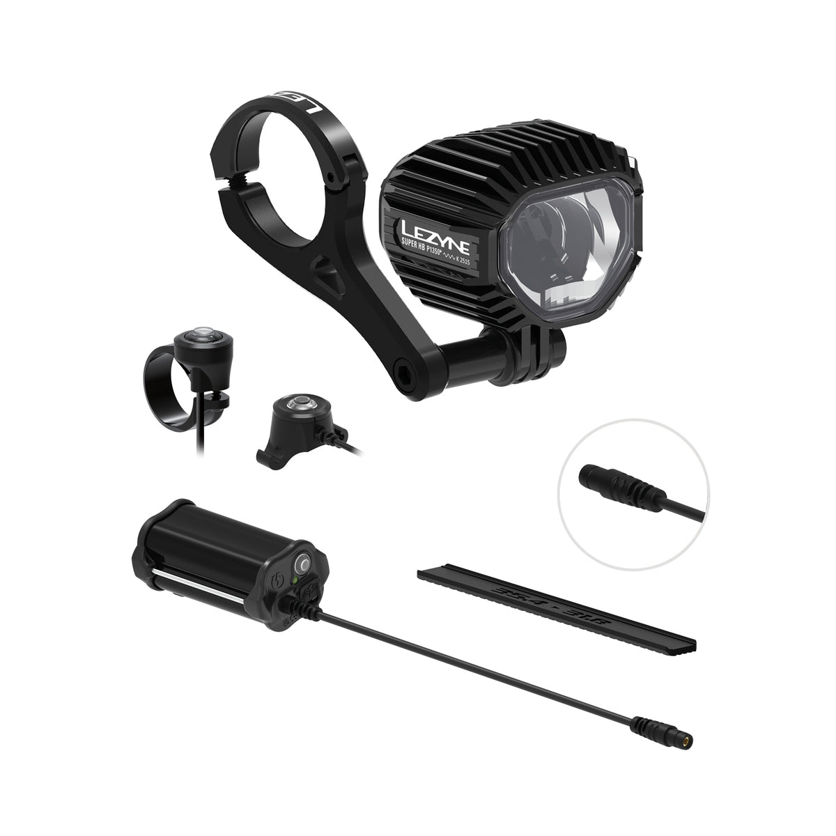 Lit Loaded SUPER HB StVZO P1350+ & POWER PACK XL LOADED KIT | LED BIKE LIGHT SET