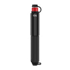 Close-up of Lezyne CLIK DRIVE HP Pump for smooth, controlled inflation.