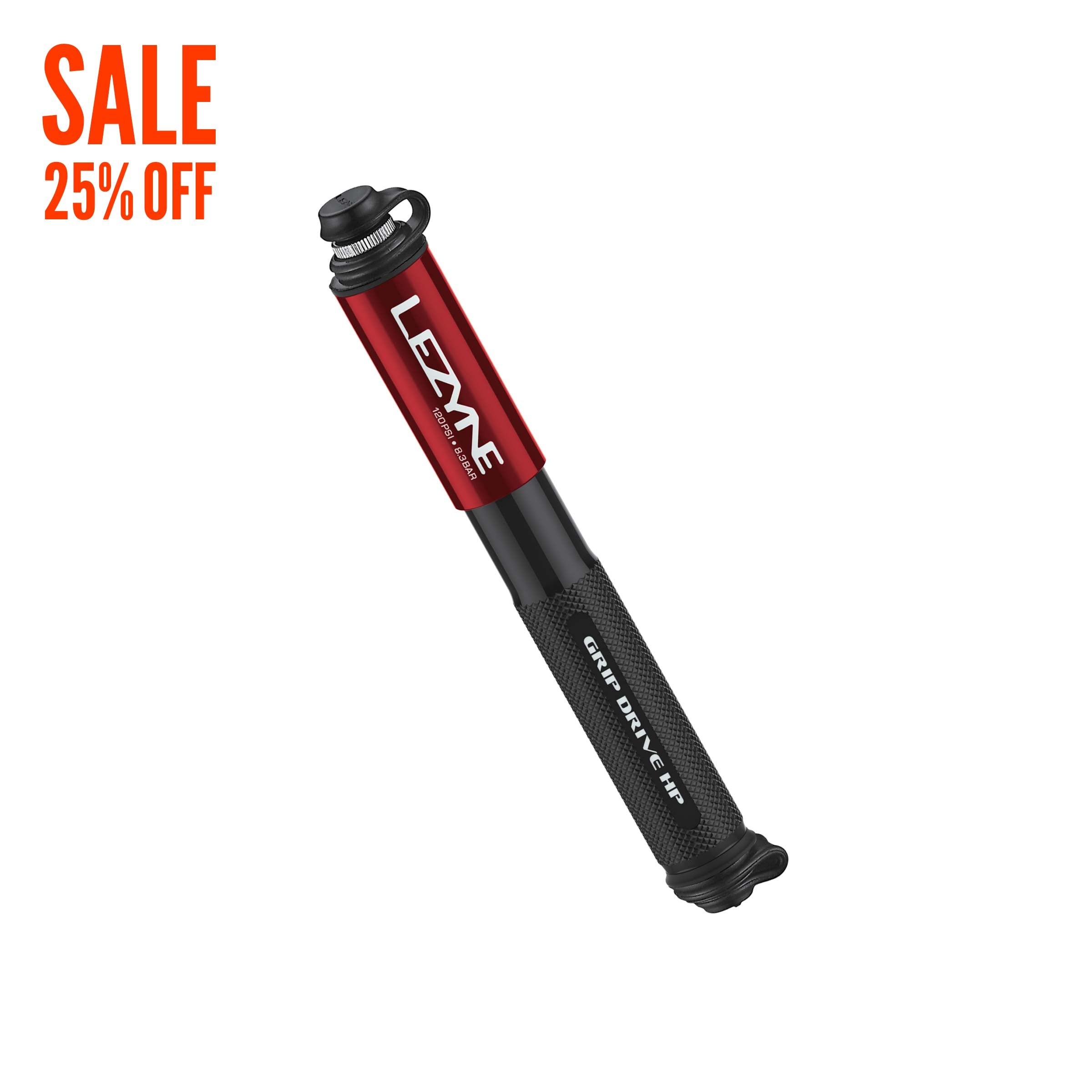 The Grip Drive HP is a high-pressure bicycle hand pump.