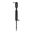 Detail view of Matte Black Pocket Drive Pro HV showing compact size, knurled barrel, and flexible hose attachment.