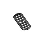 Short mounting strap for Lezyne LED bike lights, made from durable, flexible material for a secure fit.