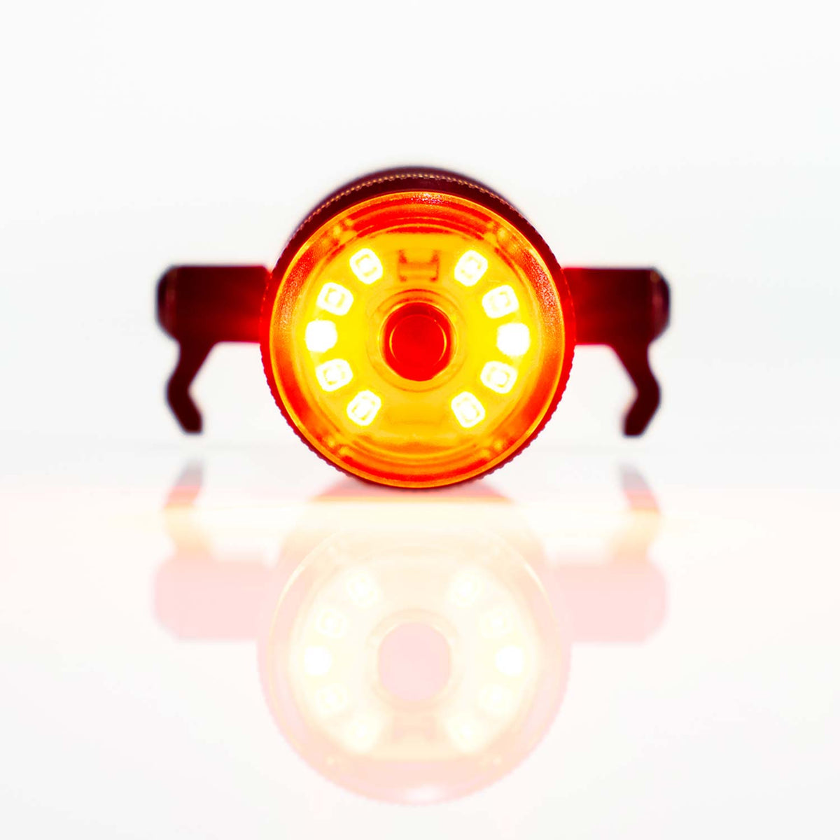 Ai Alert rear light on white field