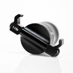 Back view of SADDLE Ai ALERT 250 REAR LED bike light with secure saddle mount for reliable attachment on every bicycle like road bike or gravel bike.