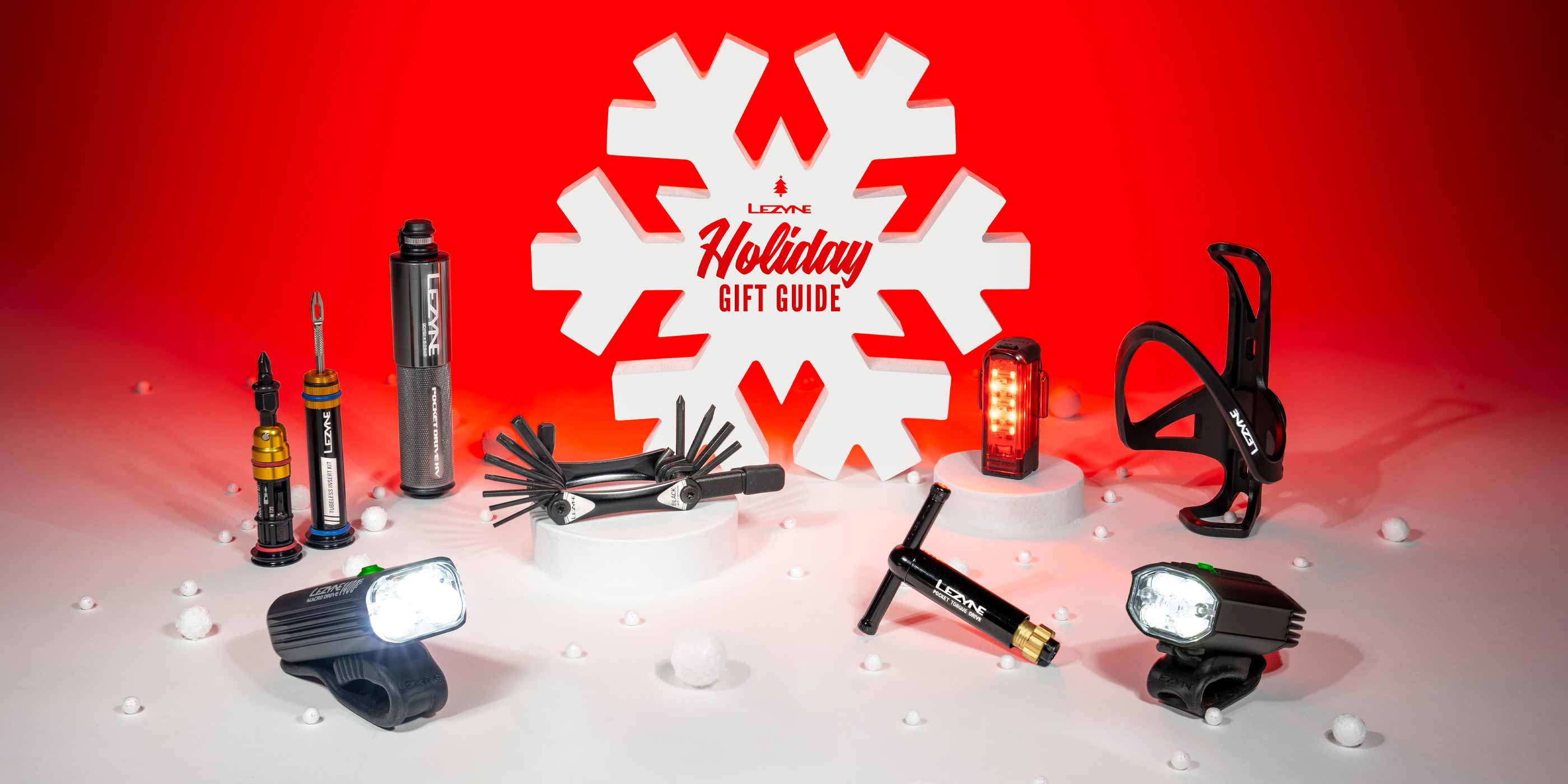 Holiday Gift Guide 2023 Header Product Compilation