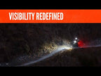 Lezyne Visibility Redefined video featuring premium Lezyne Lite Drive 1200+ LED front bike light for enhanced safety and night visibility.