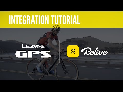 Lezyne GPS Relive Integration tutorial video.
