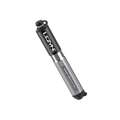 Compact Grip Drive HV bike hand pump with high-volume efficiency, textured grip, and durable machined aluminum construction. Lite grey color option.