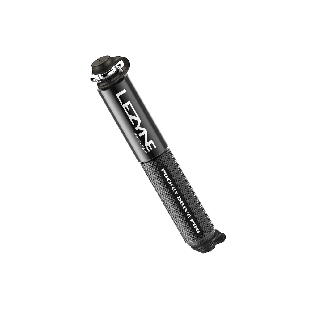 LEZYNE POCKET DRIVE PRO | MINI ROAD AND GRAVEL BIKE HAND PUMP