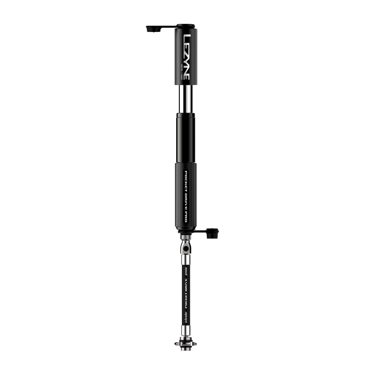 LEZYNE POCKET DRIVE PRO | MINI ROAD AND GRAVEL BIKE HAND PUMP