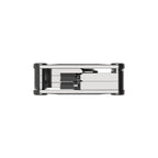 Lezyne SV Pro multi-tool with lightweight aluminum side plates and high-grade stainless steel bits for precision repairs.