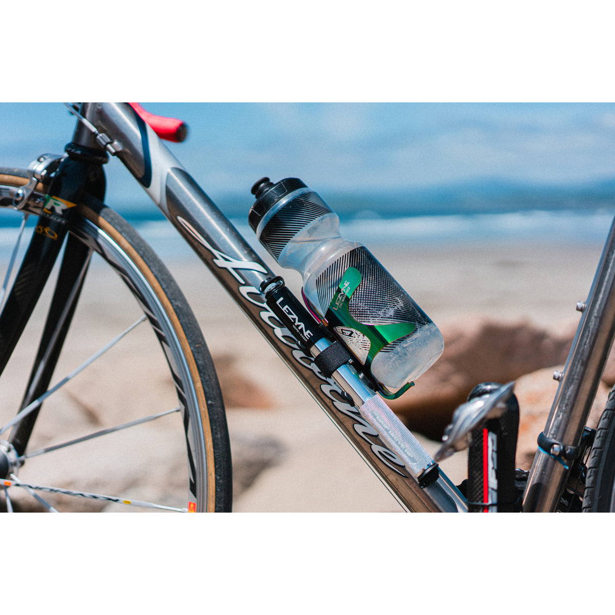 The Grip Drive HP is a high-pressure bicycle hand pump.