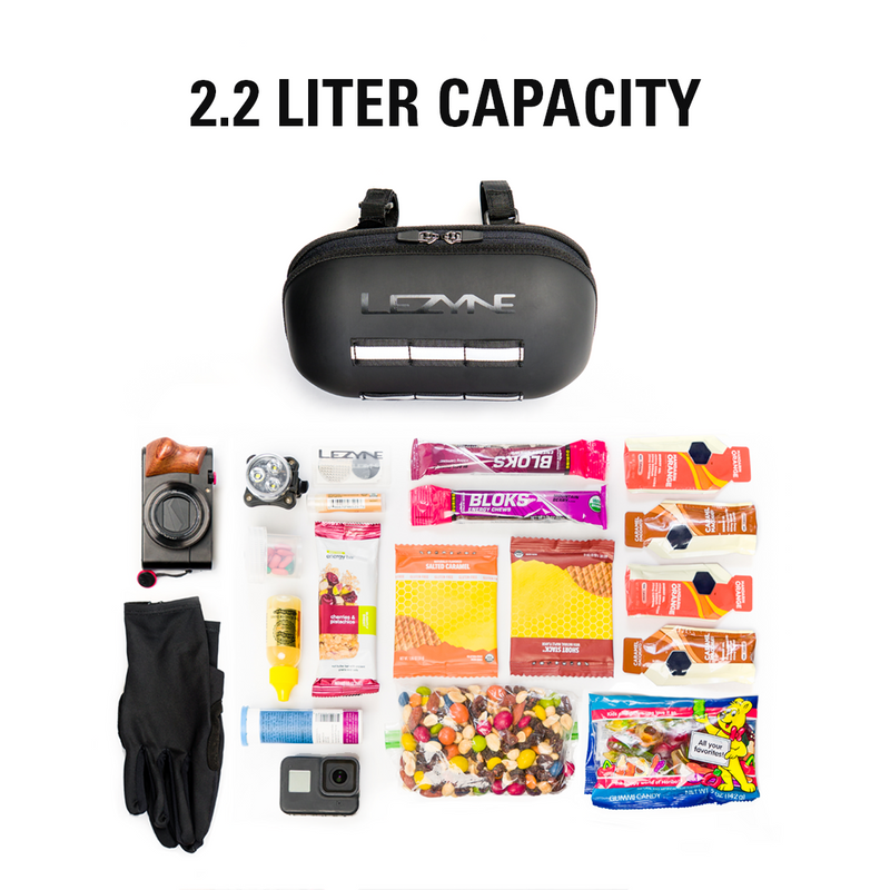 LEZYNE HARD BAR CADDY BICYCLE HANDLEBAR BAG