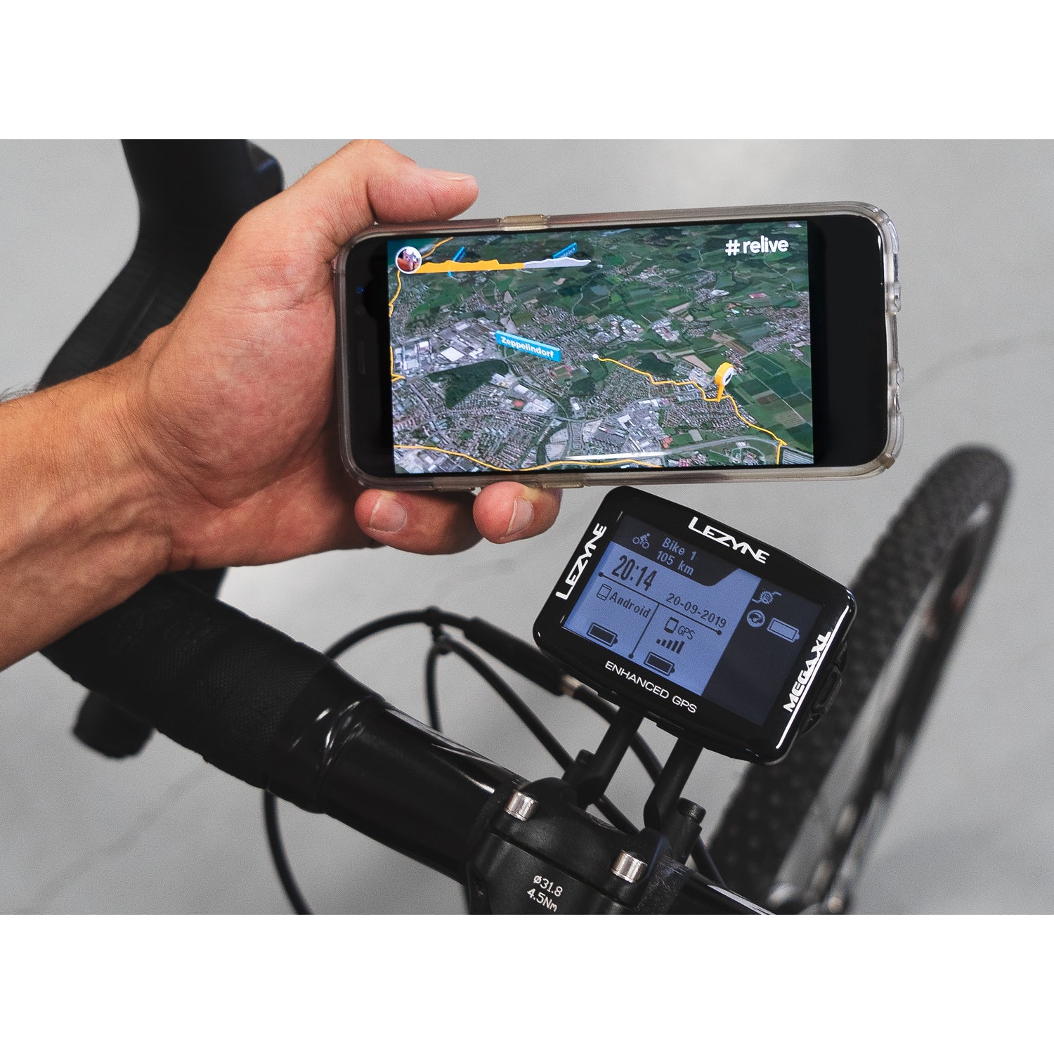 Lezyne gps bike store computer